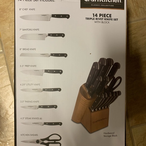 14 Piece Knife Set - Picture 3 of 5